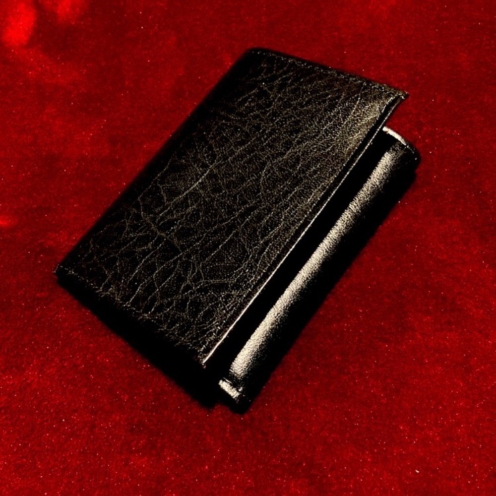 Buxton Black Leather Wallet NWOT
